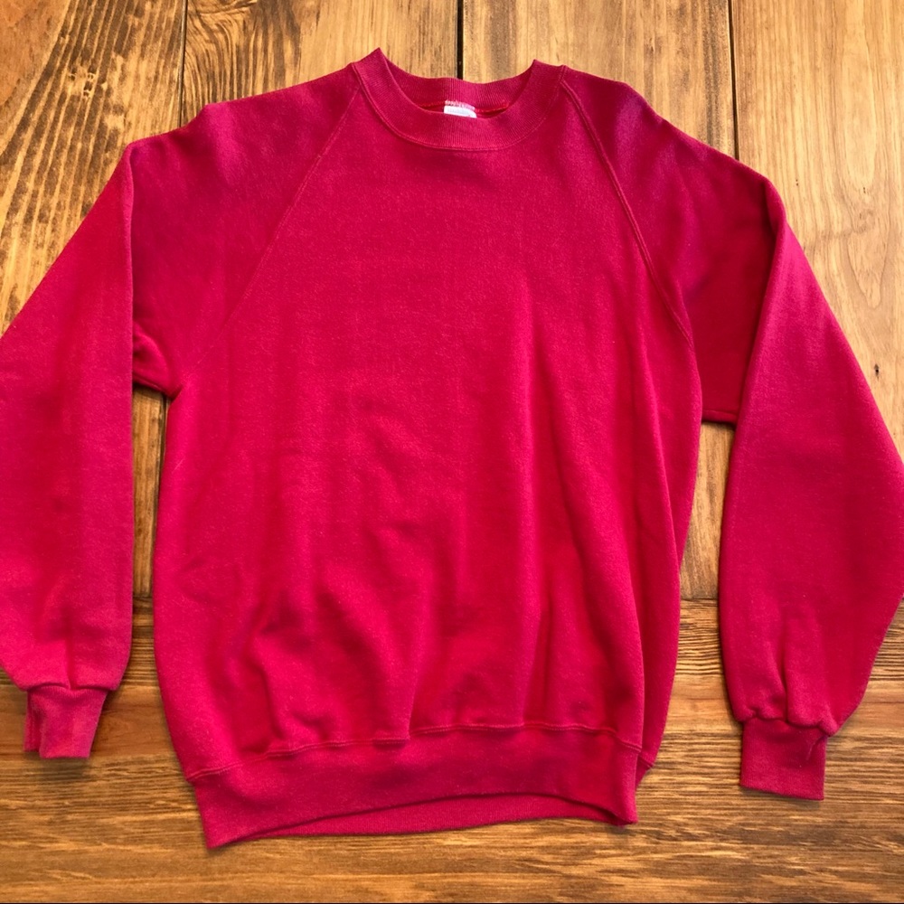Vintage Jerzees Blank Crewneck Adult Sweatshirt